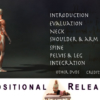 Positional Release Massage menu