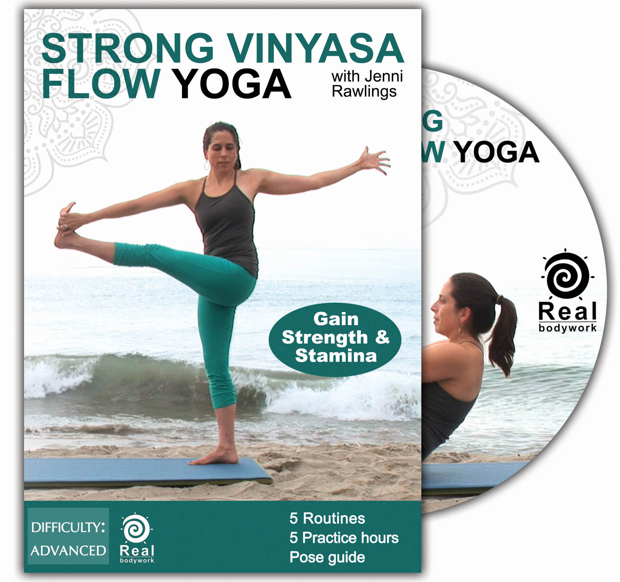 Strong Vinyasa Flow Yoga DVD video - Real Bodywork