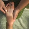 reflexology to the right foot