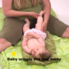Infant Massage on the legs